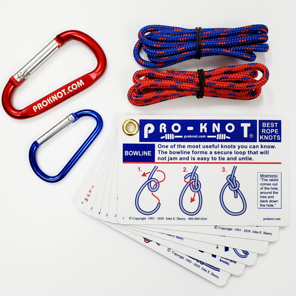 Knot Tying Cards - Knot Tying Kit