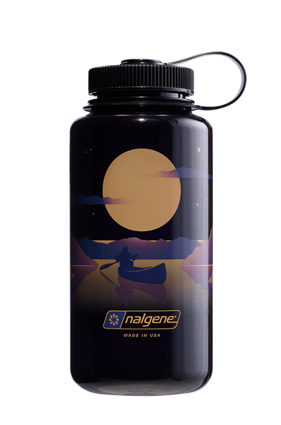 32oz Wide Mouth Bottles - Negative Landscape Prints